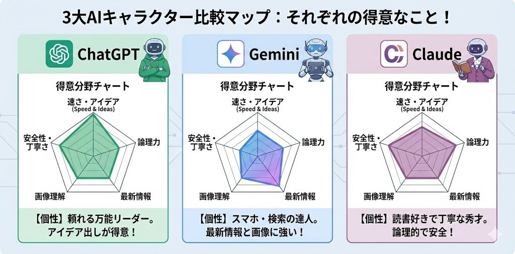 AIキャラクター図解